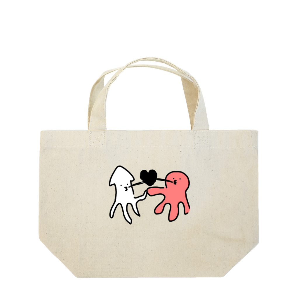 うねるんばの🦑🖤🐙 Lunch Tote Bag