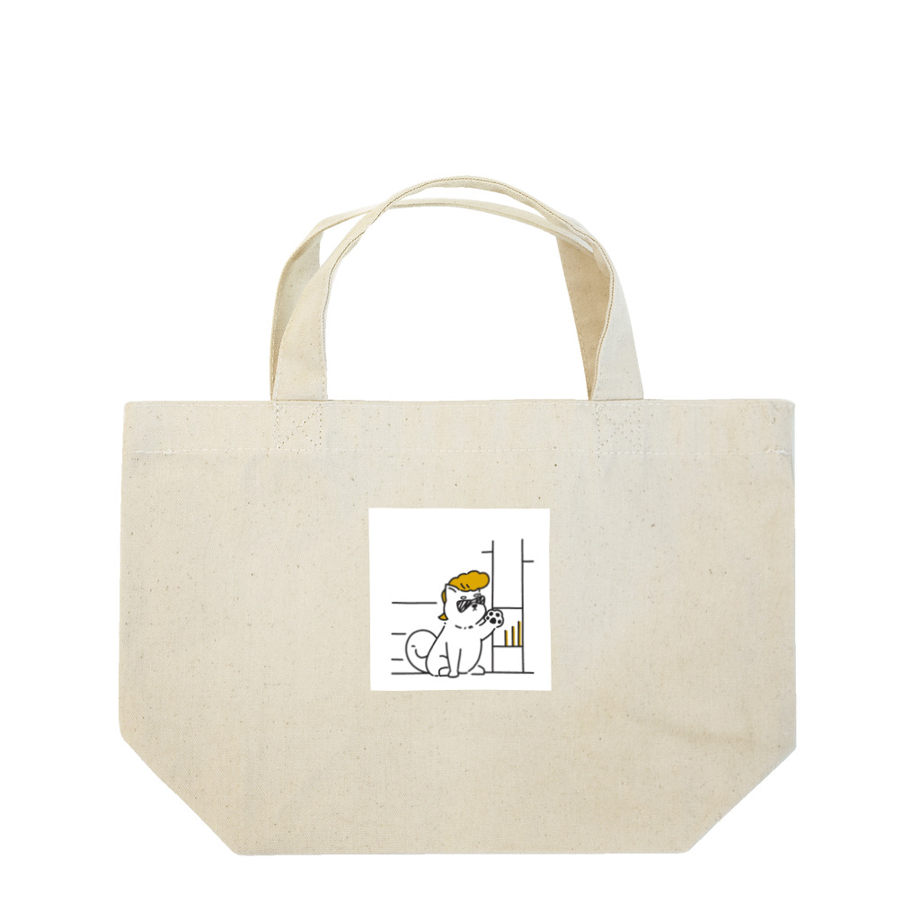 REO-REOのワンキー犬 Lunch Tote Bag