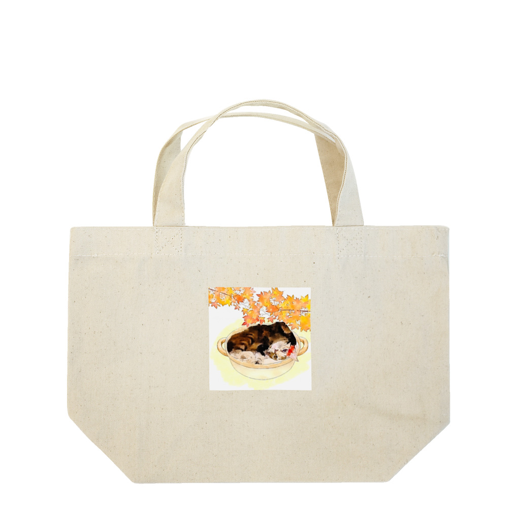 コハクのネコにゃべのコハク！ Lunch Tote Bag