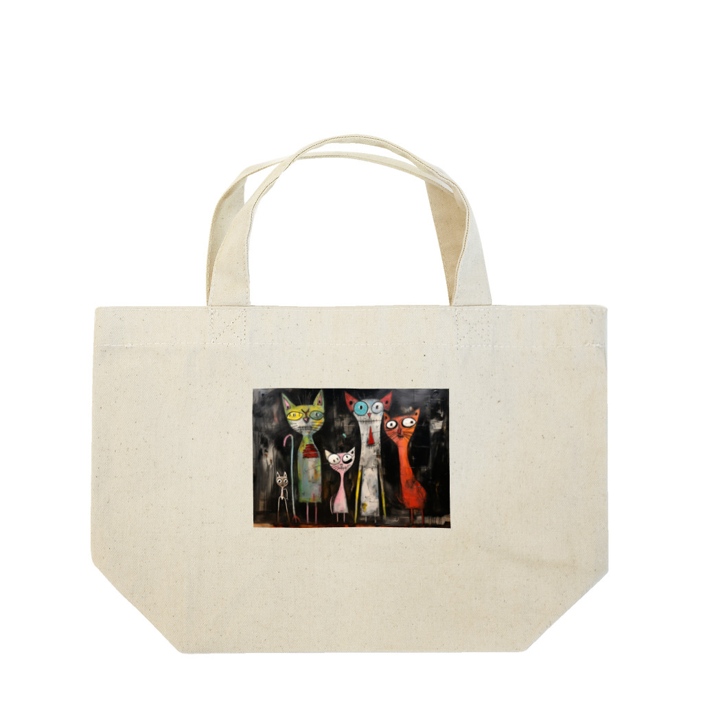 AI-factoryのAI-Wall Murals  007 Lunch Tote Bag