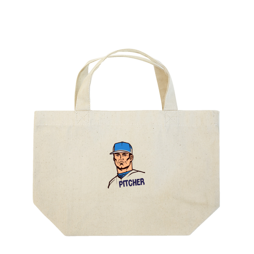 Reason+PictureのPitcherくん01 Lunch Tote Bag