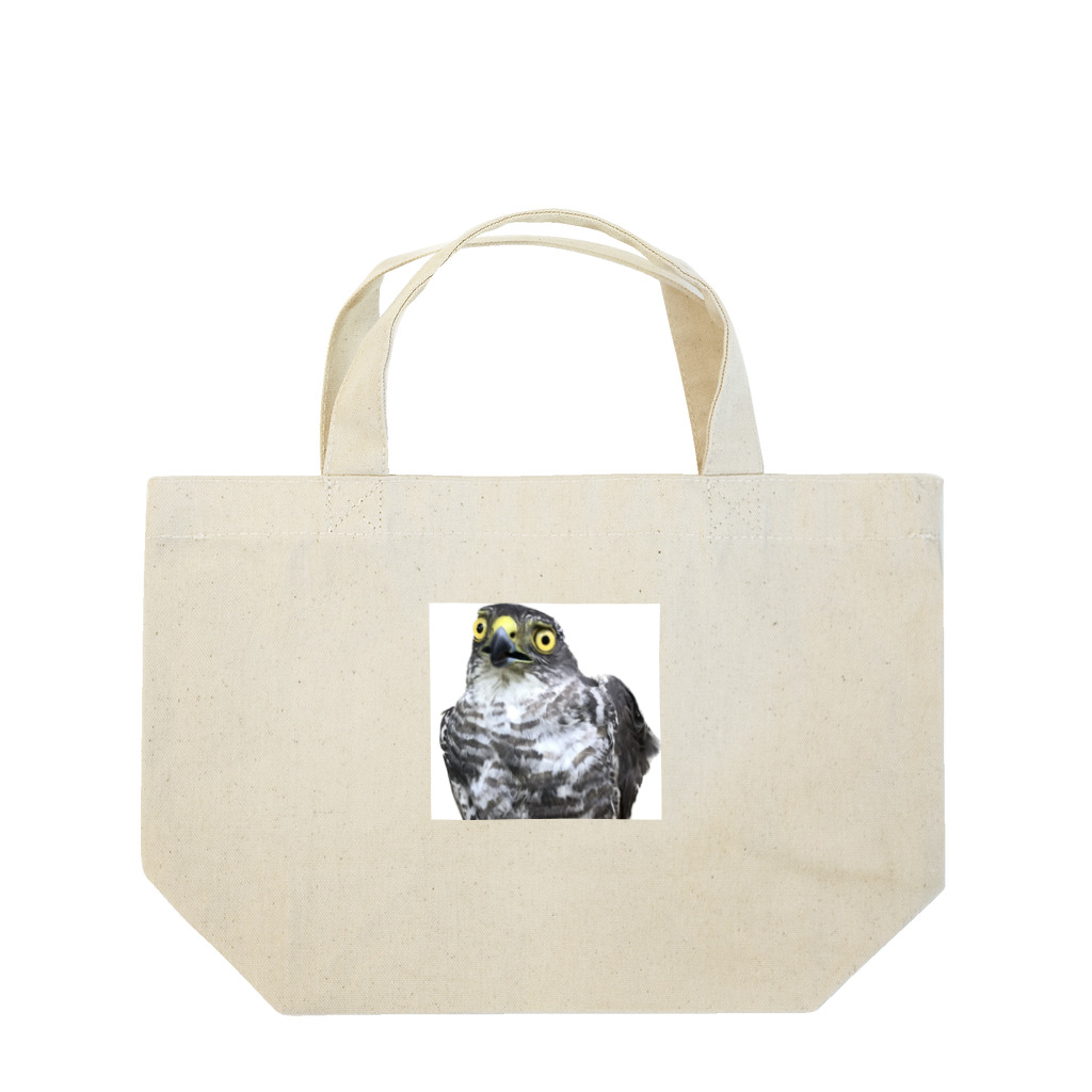 Little_Huge_Wild_Animalsのツミとぼけ Lunch Tote Bag