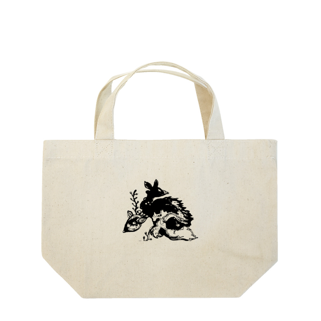 Torazoのキロク(亀鹿) Lunch Tote Bag