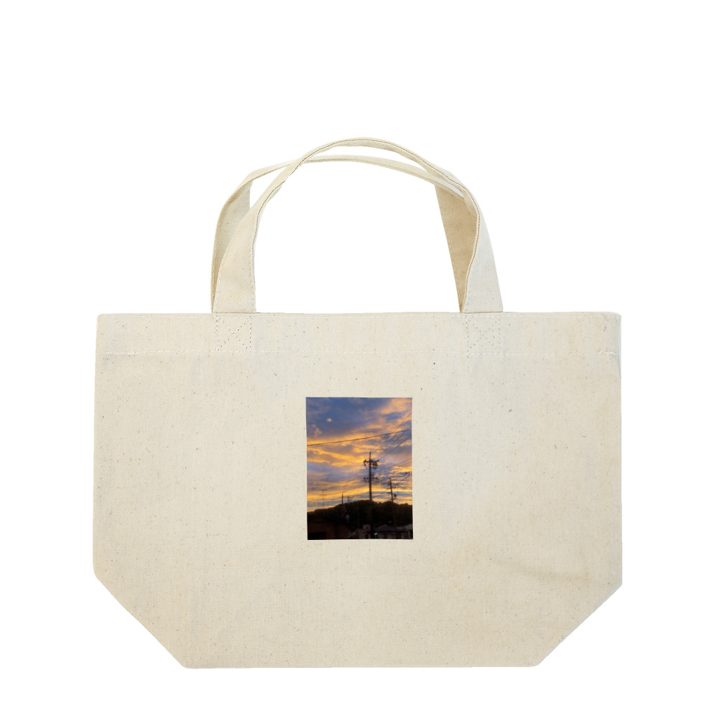 life photo goods shopの夕焼け Lunch Tote Bag