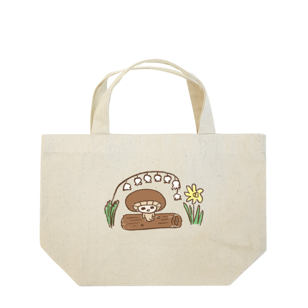 ねずみさんのブティックのしいたけまうすのはる Lunch Tote Bag