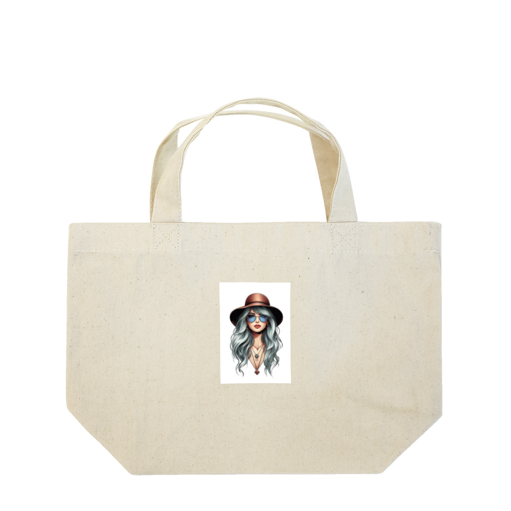 主に太ってます。のレディ2 Lunch Tote Bag