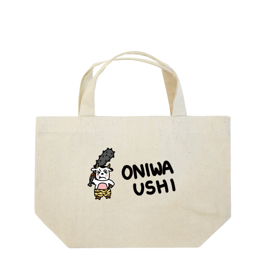 旅々PHOTOのおにはうし！ Lunch Tote Bag