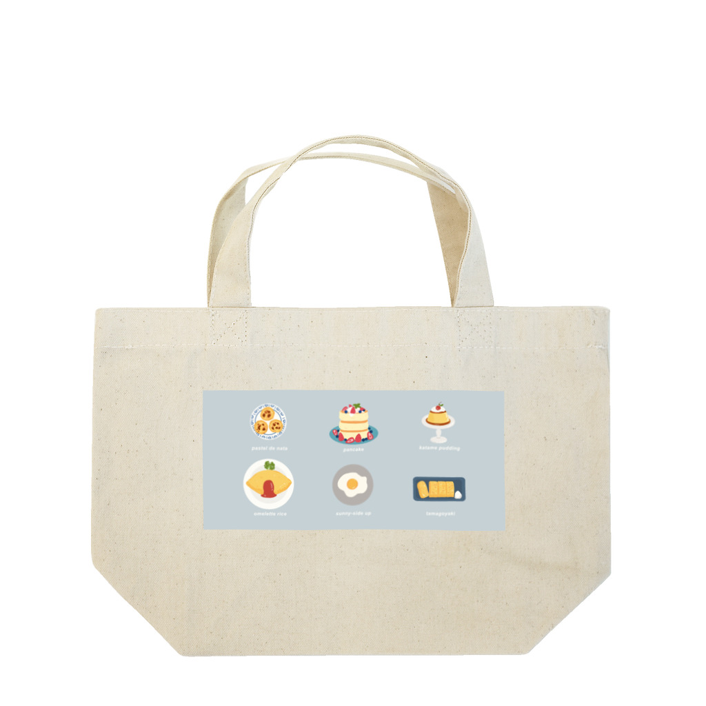 Omeletty’sのTAMAGO EGGS Lunch Tote Bag