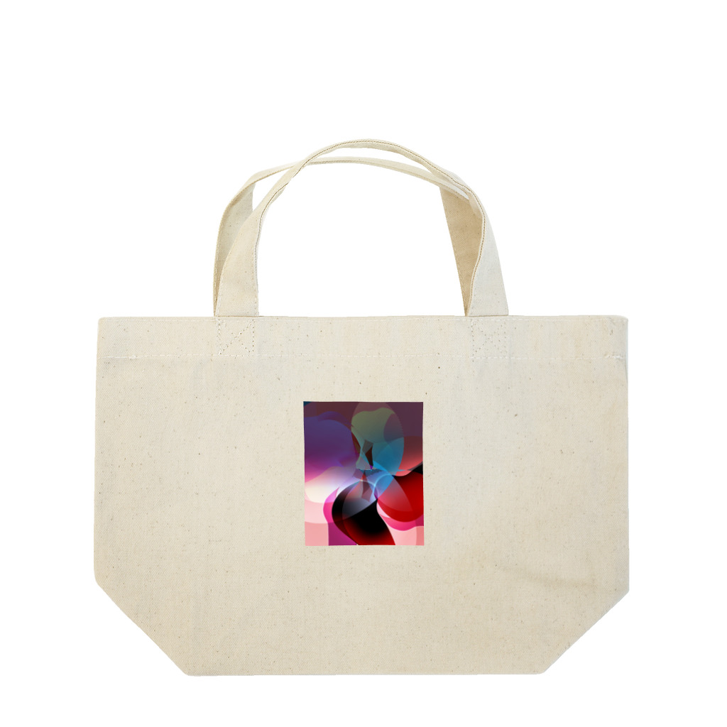 GOOD VIBES CATSのあなたはおしり派？おっぱい派？ Lunch Tote Bag