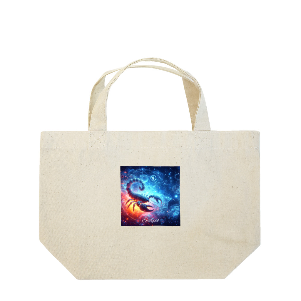 huwari-hanaakariの星のきらめき　蠍座イメージ Lunch Tote Bag