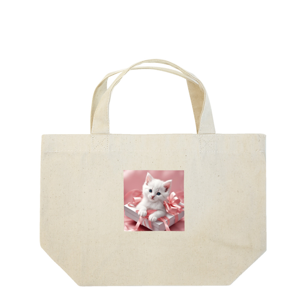 coco...の姫ねこ Lunch Tote Bag