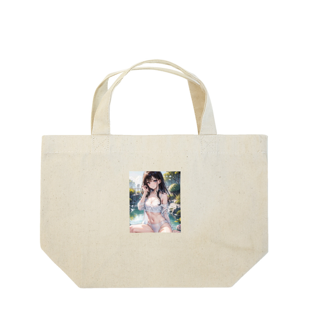 yumi889kiteの夏日の風物詩 Lunch Tote Bag