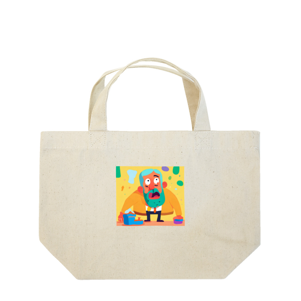 JINPACHIの気配りができる男 Lunch Tote Bag