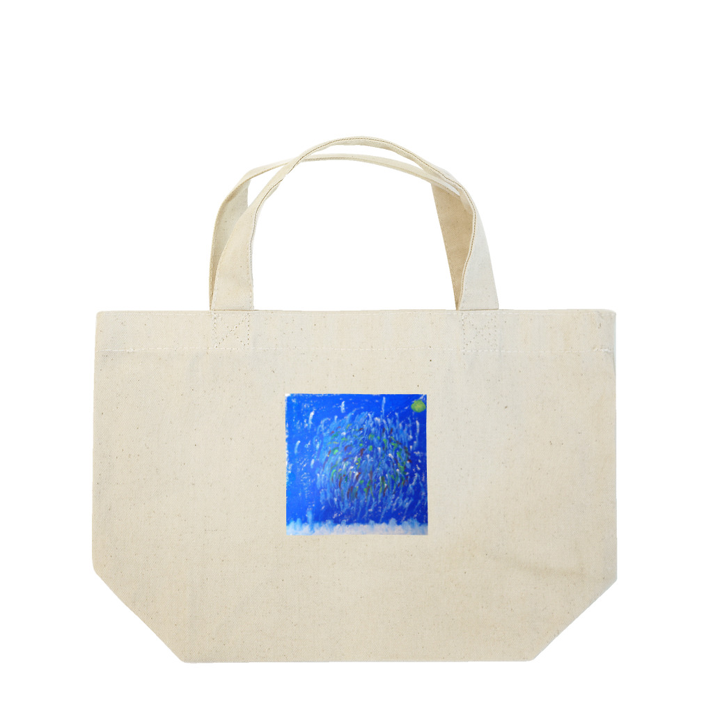 JIBUN SHOPの花火（AO作） Lunch Tote Bag