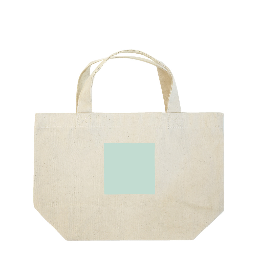 「Birth Day Colors」バースデーカラーの専門店の【文字なし】10月22日の誕生色「ダスティ・アクア」 Lunch Tote Bag