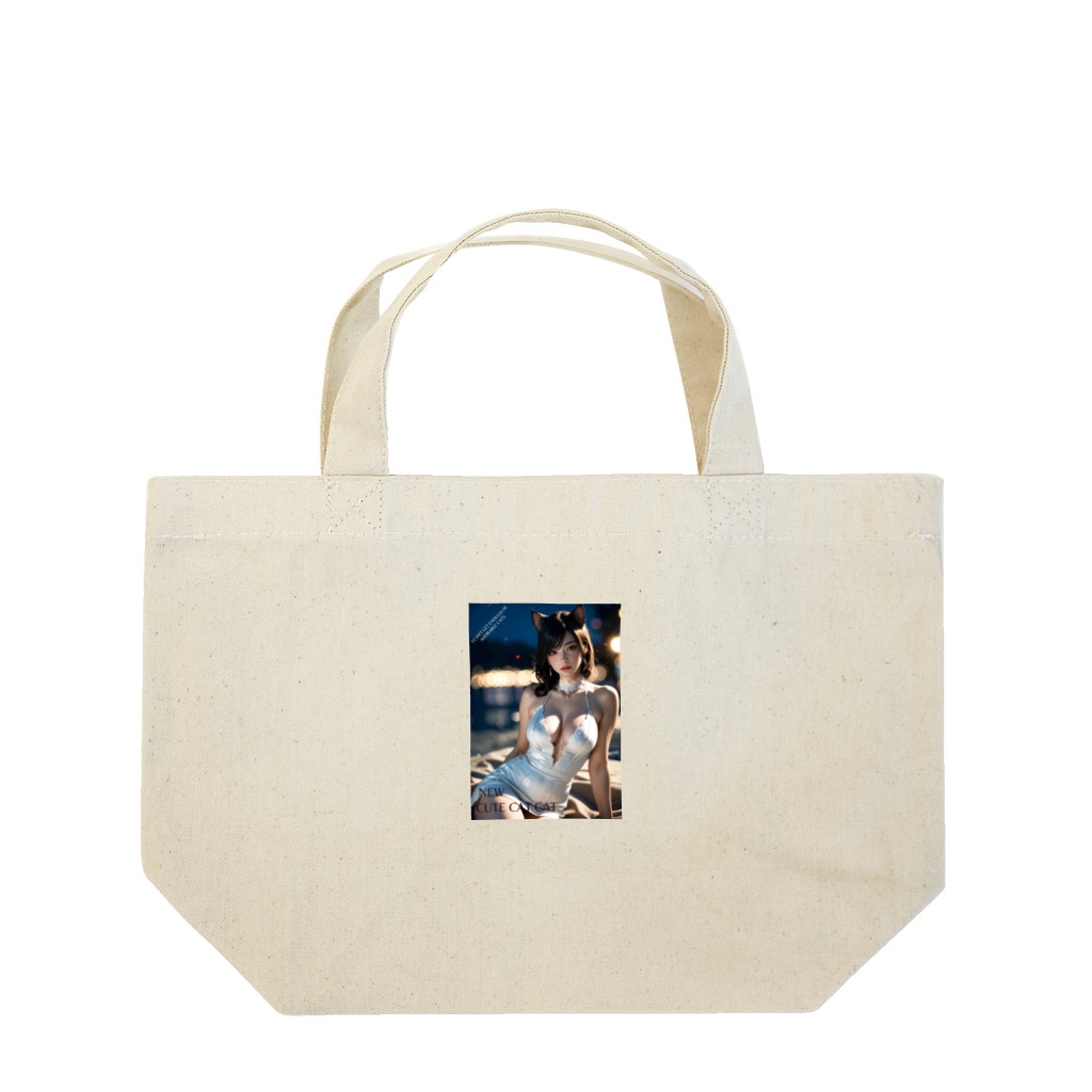 かわいいzakkaのCUTE猫耳天使シリーズ１４ Lunch Tote Bag