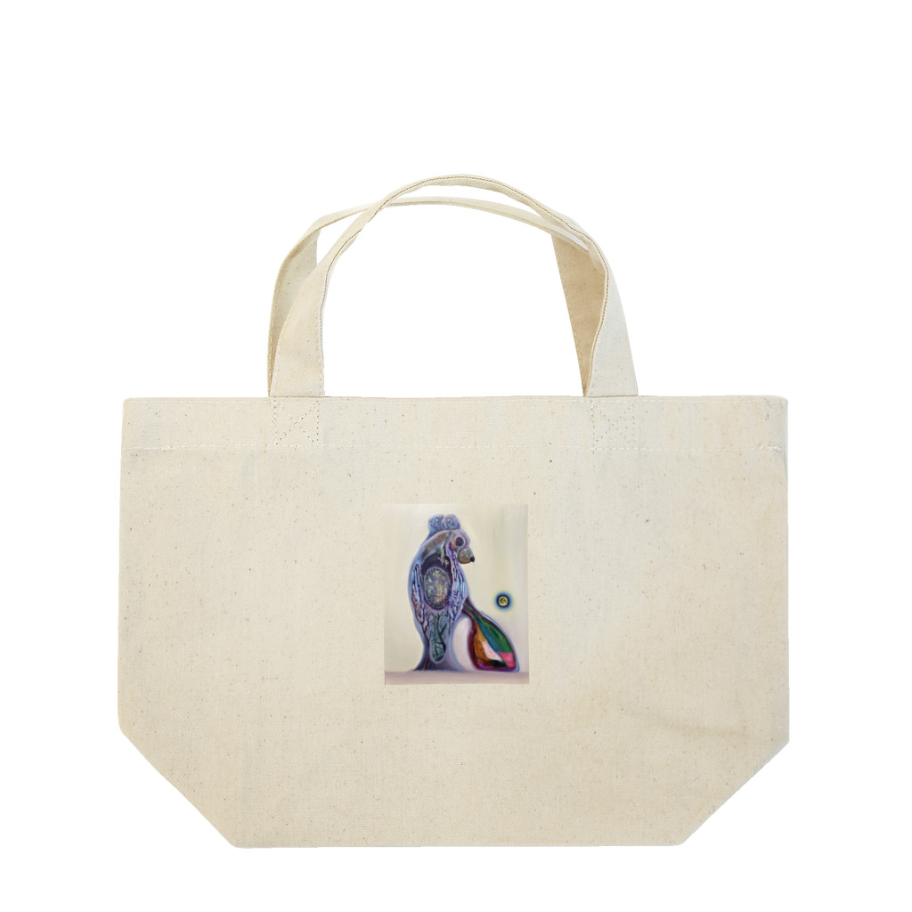 AKI online shopの無色の世界、カラフルな吐瀉物 Lunch Tote Bag