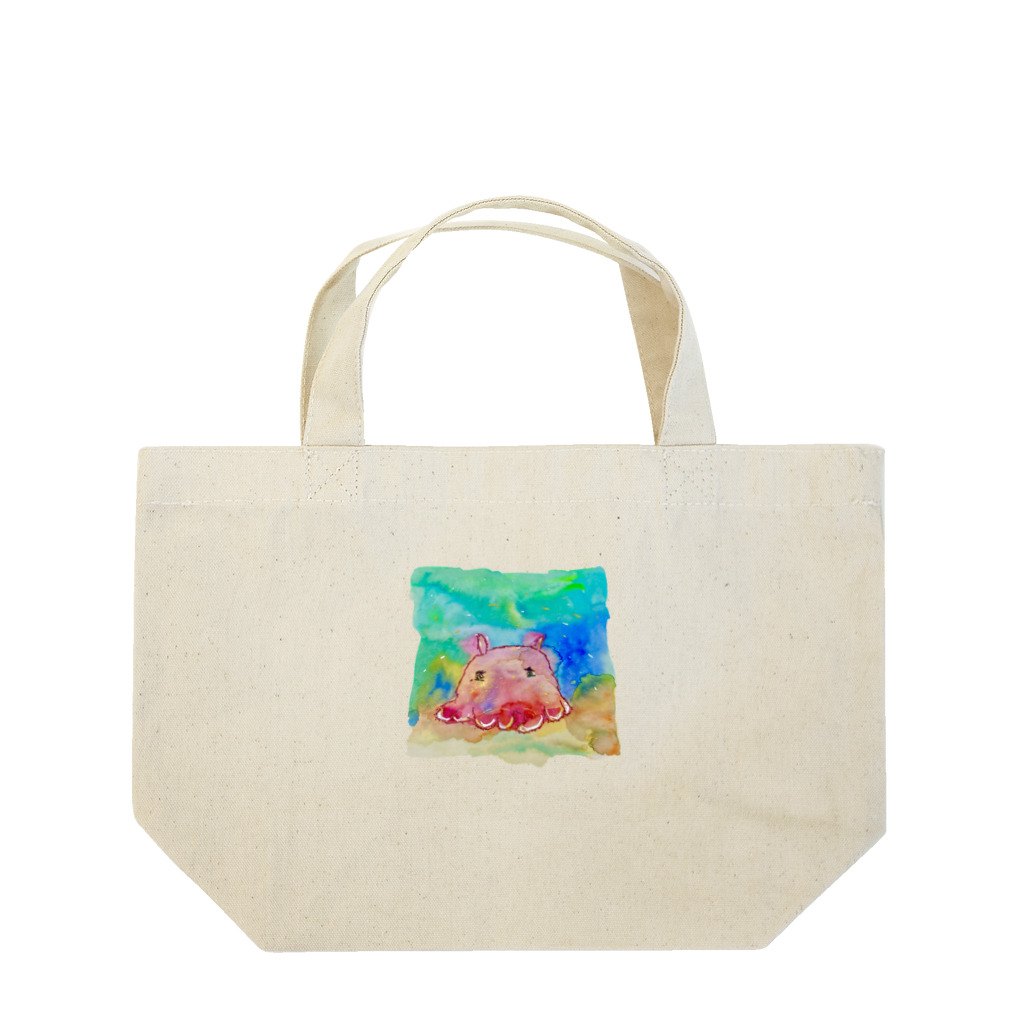 onmycolorの楽描き店のめんだぁこさん Lunch Tote Bag