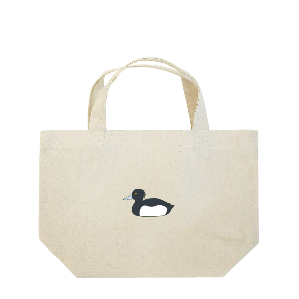 とりれんこの【寄付】キンクロハジロ Lunch Tote Bag