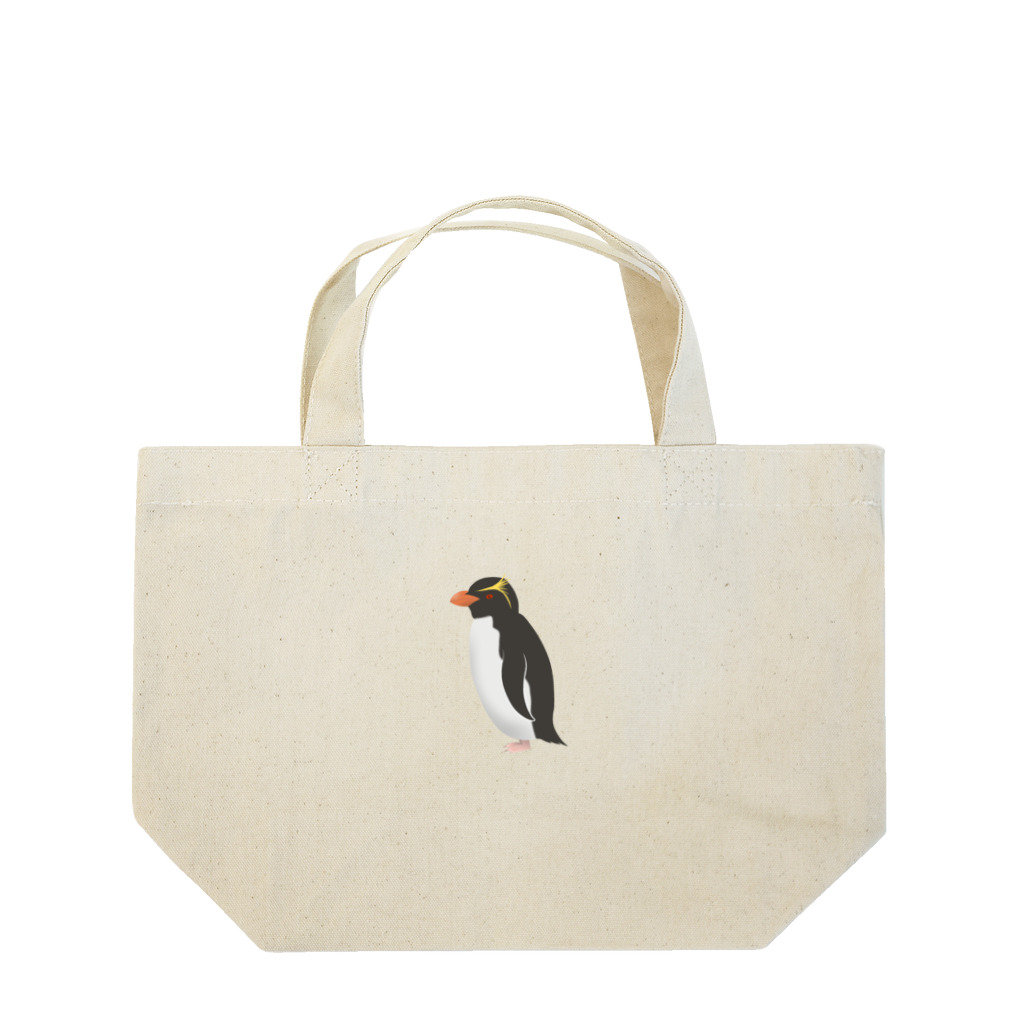 とりれんこの【寄付】ミナミイワトビペンギン ランチトートバッグ