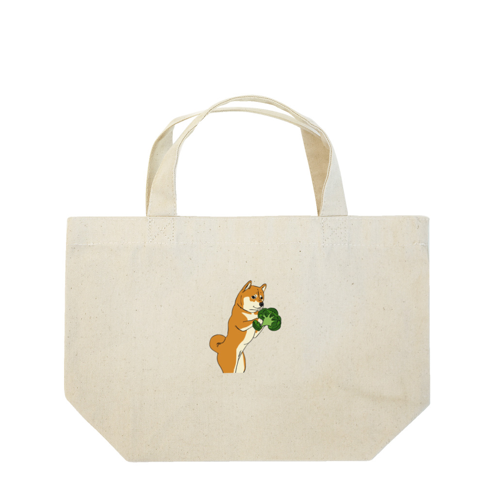 パンプアップ柴Hachiのパンプアップ柴Hachi（ブロッコリーver） Lunch Tote Bag