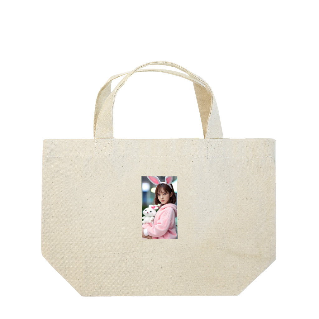 bijinngasyokuninの夢の世界の女の子 Lunch Tote Bag