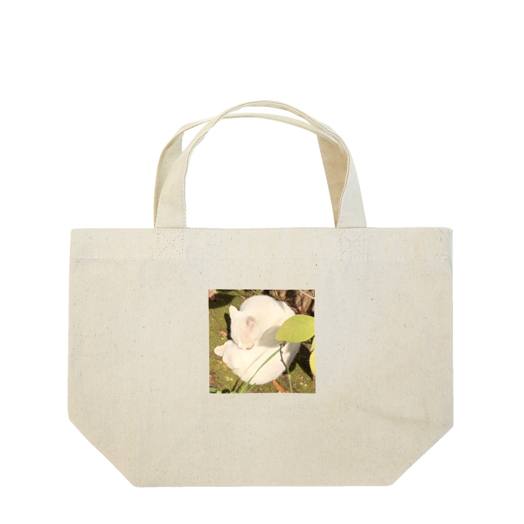 華吉草力の猫 Lunch Tote Bag