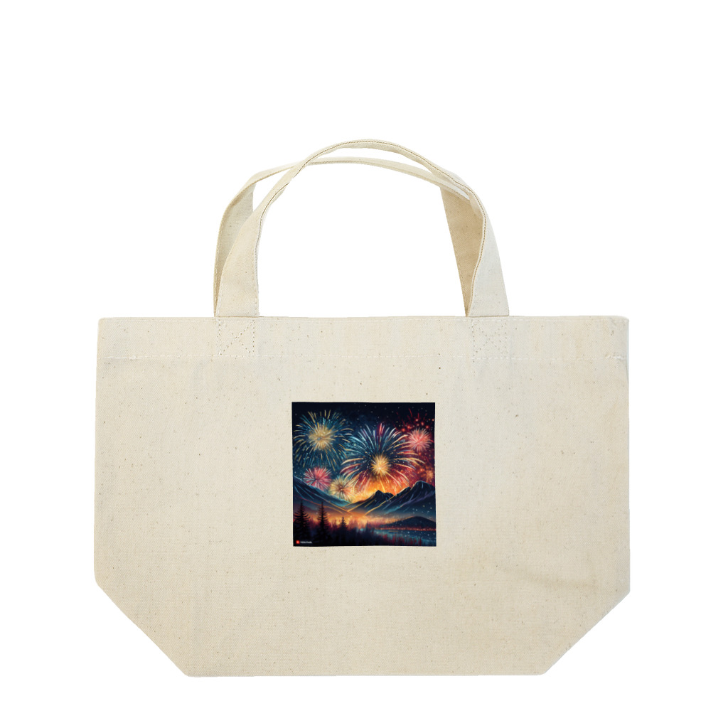 minimuniのＪ・HANABI Lunch Tote Bag