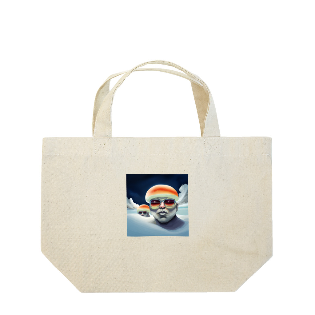 yukurujoのシュールシリーズ１ Lunch Tote Bag