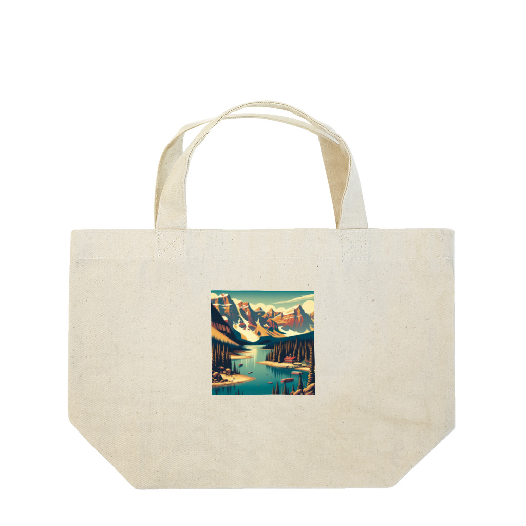 aircooled3のザ カナダの自然 観光地 3 Lunch Tote Bag