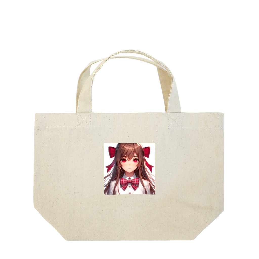 AIchan（AIイラスト）の愛083 Lunch Tote Bag