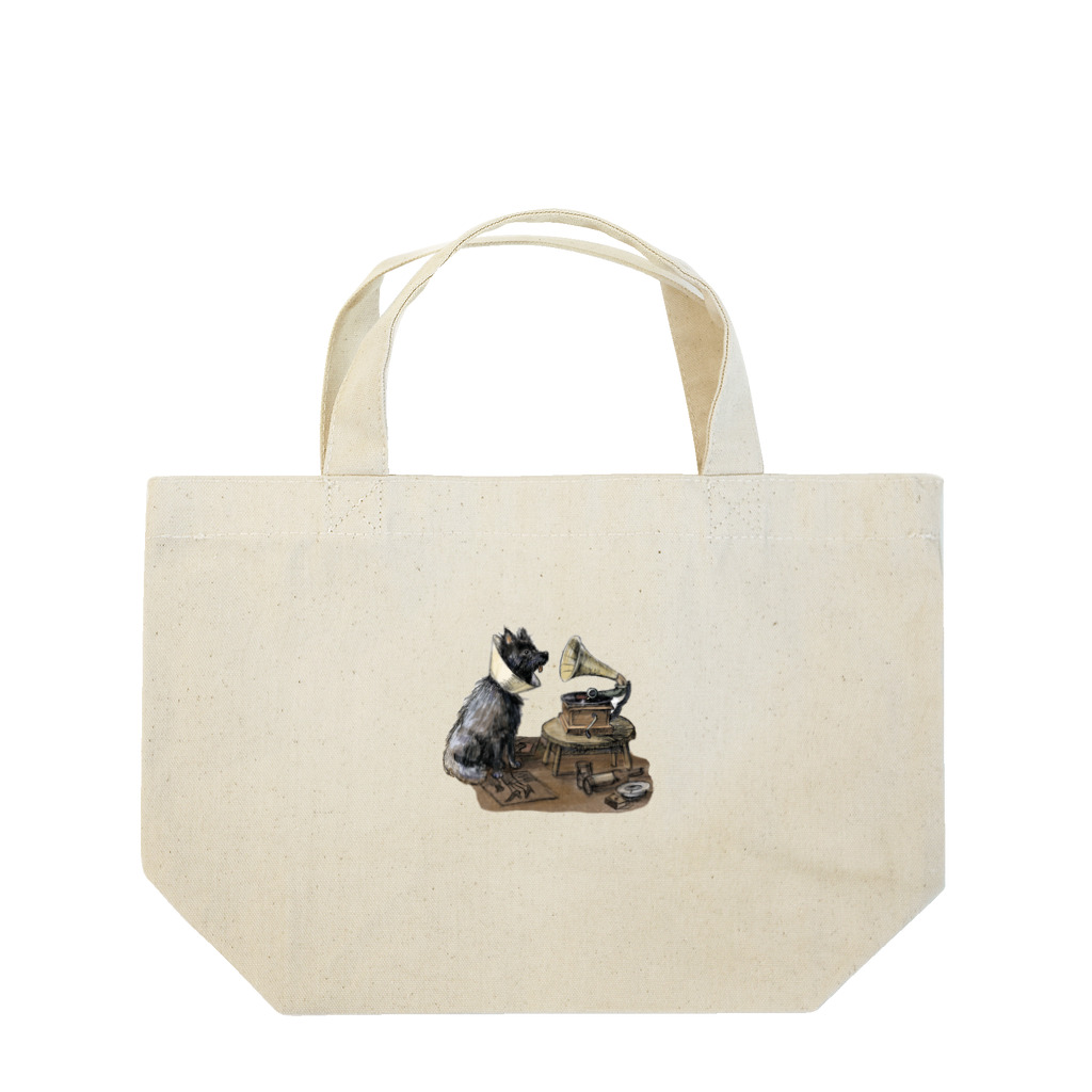 matchboxの黒ポメ Lunch Tote Bag