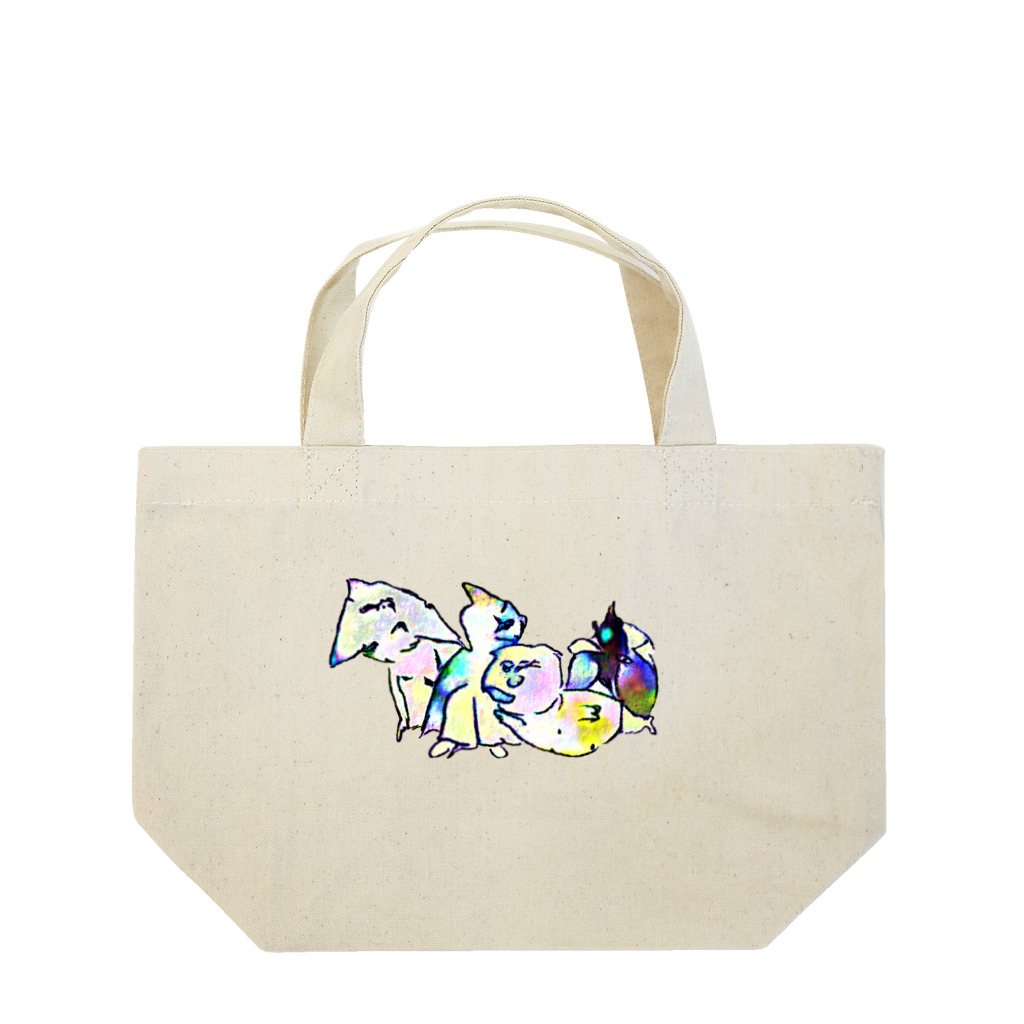 🍩tarojiro(たろじろ) shop🍩のプール仕舞い Lunch Tote Bag