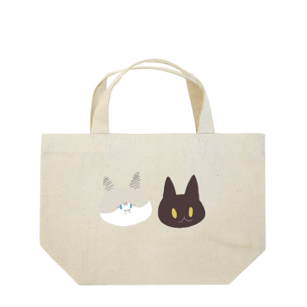 おいくろのねこず Lunch Tote Bag