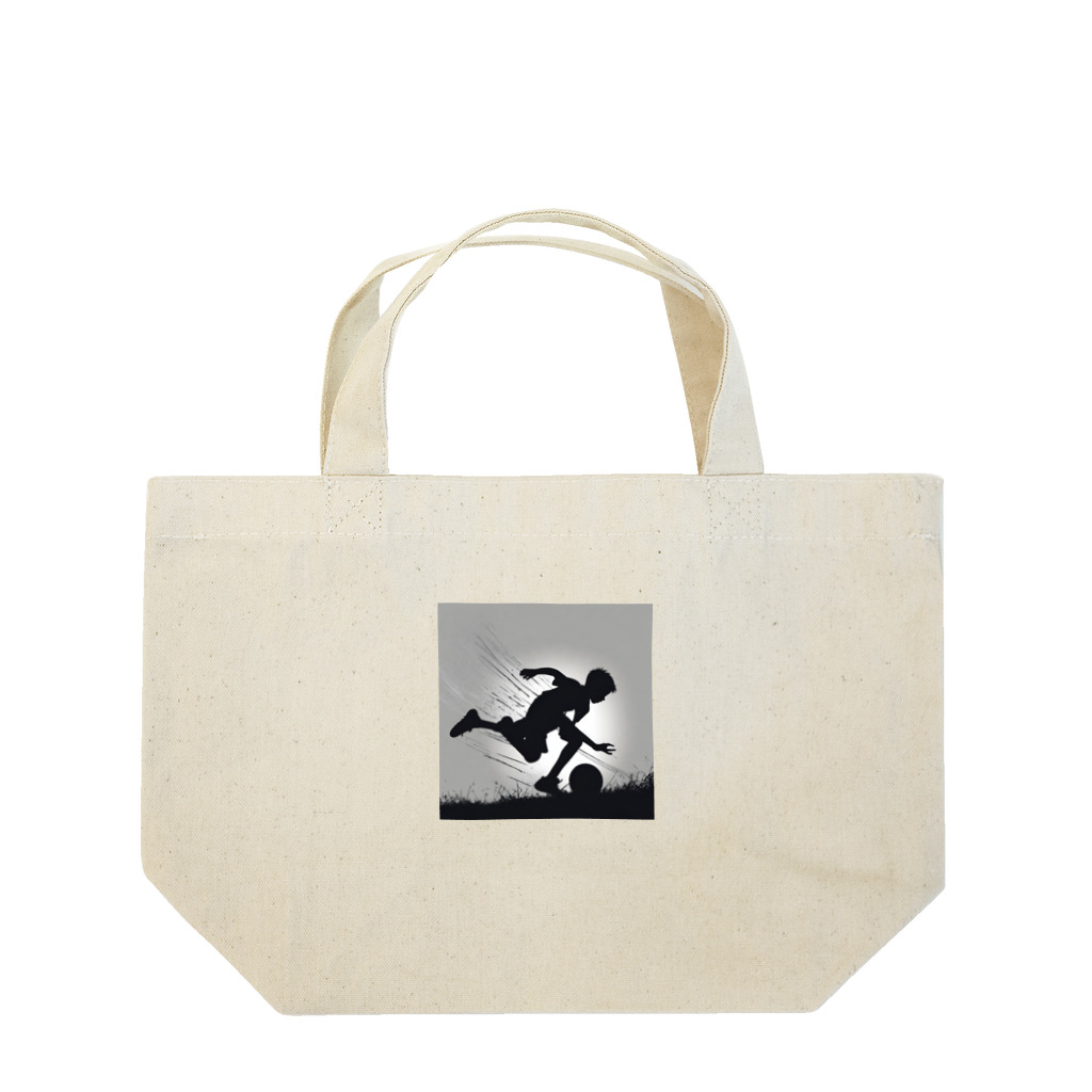 AI間違い探しのスポーツをする男の子 Lunch Tote Bag