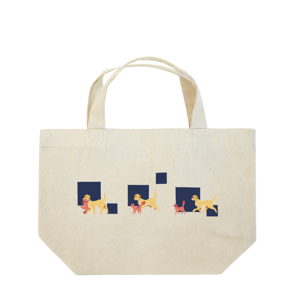 Nightsのわんにゃんおっかけ Lunch Tote Bag