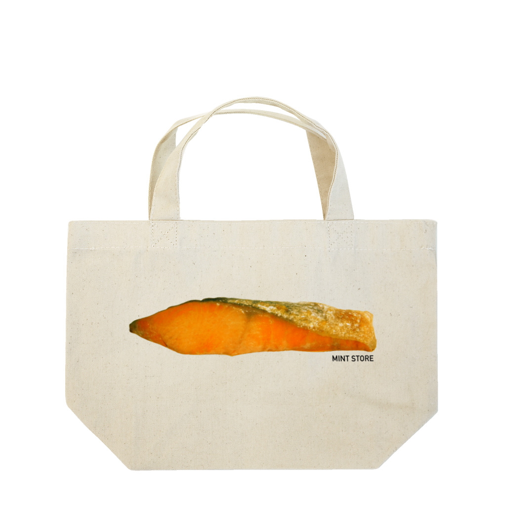 MINT STOREの焼きジャケ Lunch Tote Bag