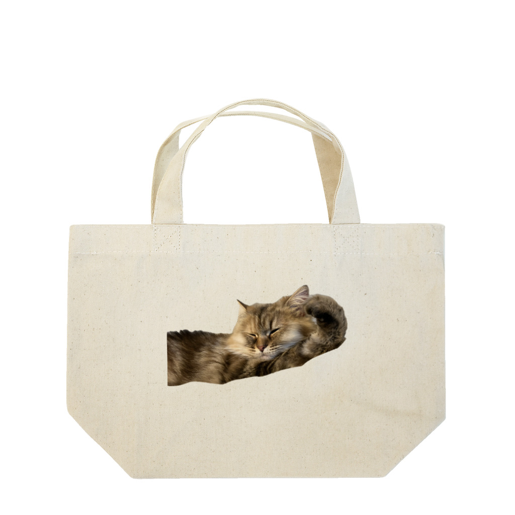 うちの猫ちゃんたちの熟睡このは_No.1 Lunch Tote Bag