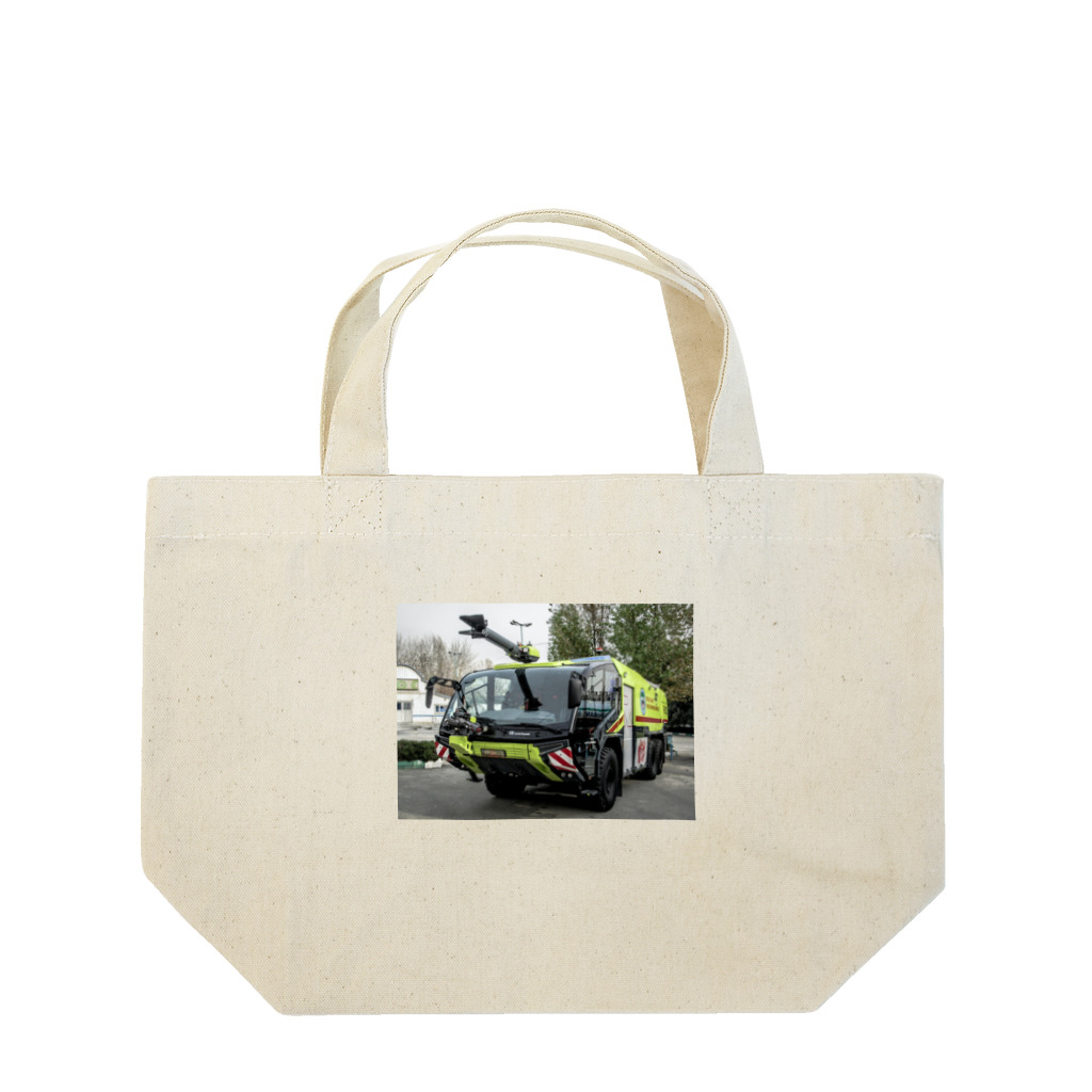 ビッグスマイルライフの黄色い消防車 Lunch Tote Bag