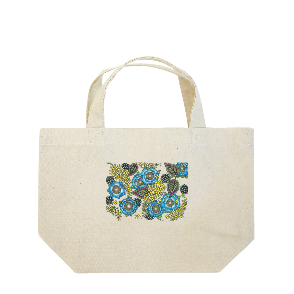 yoshiveggieのYellow Lilac Lunch Tote Bag