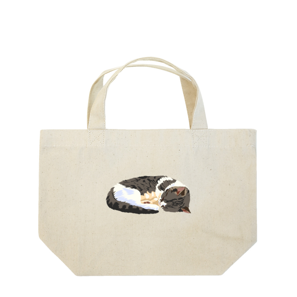 なはるんの丸まる猫 Lunch Tote Bag