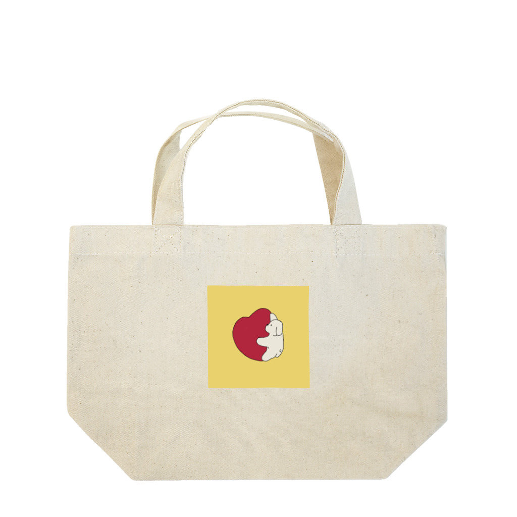 みにゆん　ねこの愛を抱いた子犬~ Lunch Tote Bag