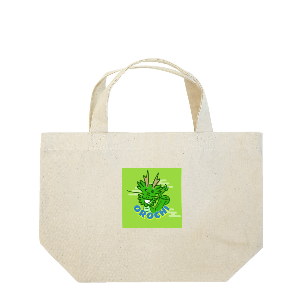 森本雄也の石見神楽_八岐大蛇＠forestgreen Lunch Tote Bag