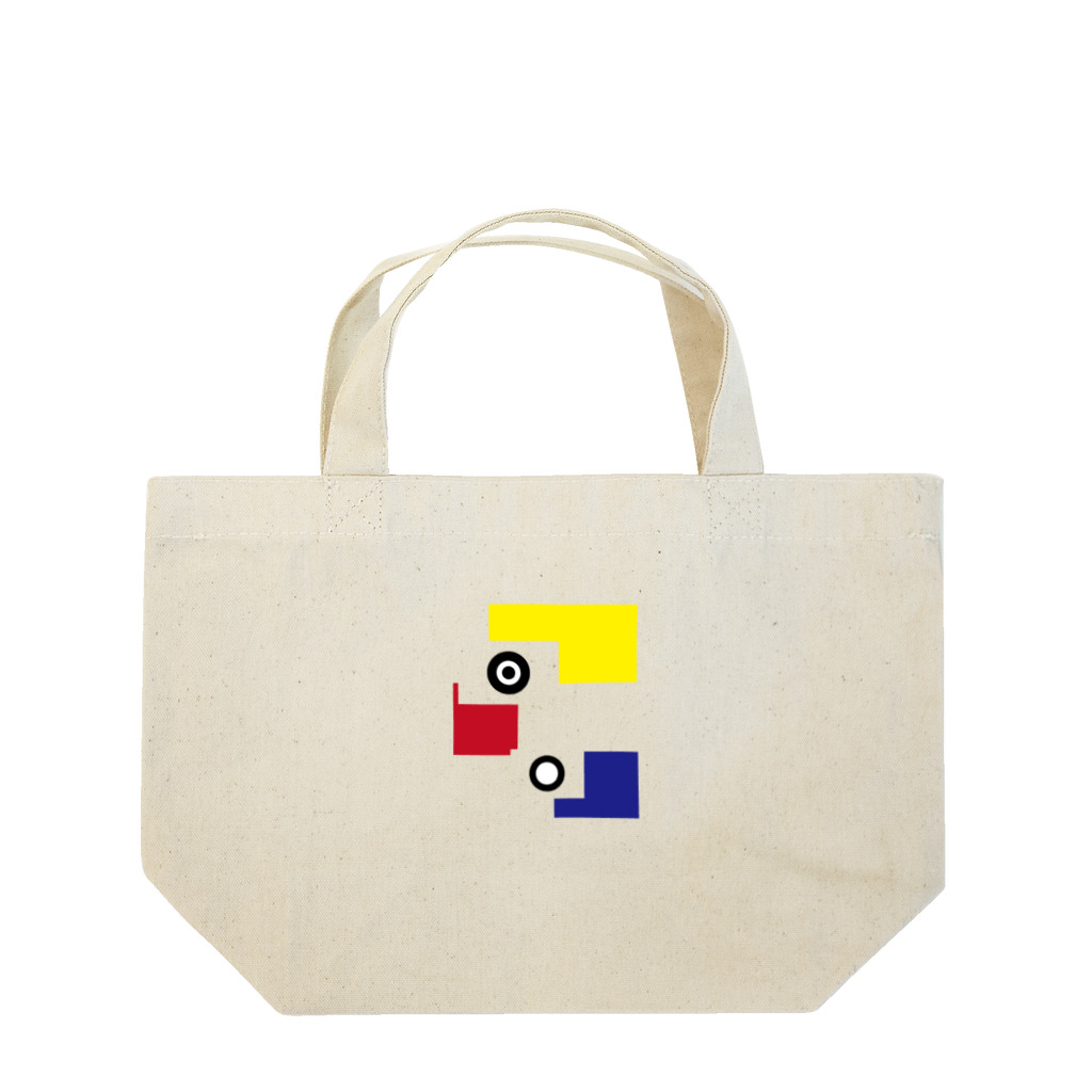NOのTHREE SQUARE Lunch Tote Bag