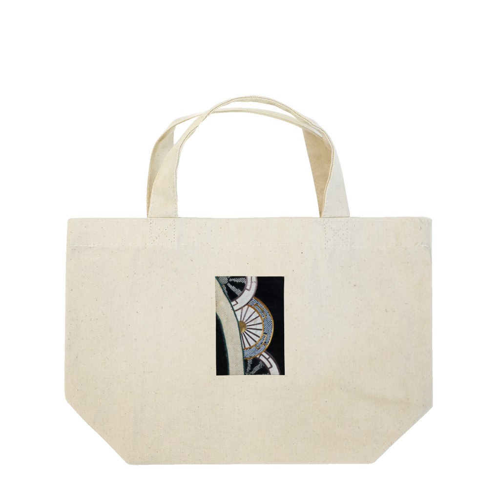 PALA's SHOP　cool、シュール、古風、和風、の和柄　車輪 Lunch Tote Bag