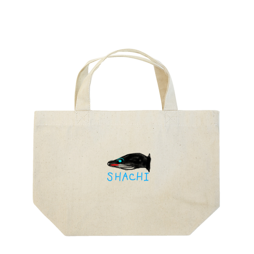 animaltennensuiの息子が描きそうなシリーズ:シャチ Lunch Tote Bag