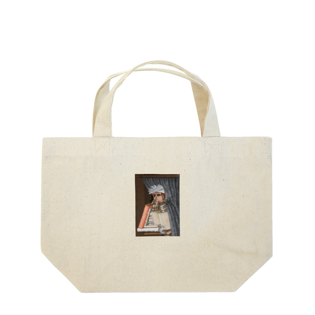 世界美術商店の司書 / The Librarian Lunch Tote Bag
