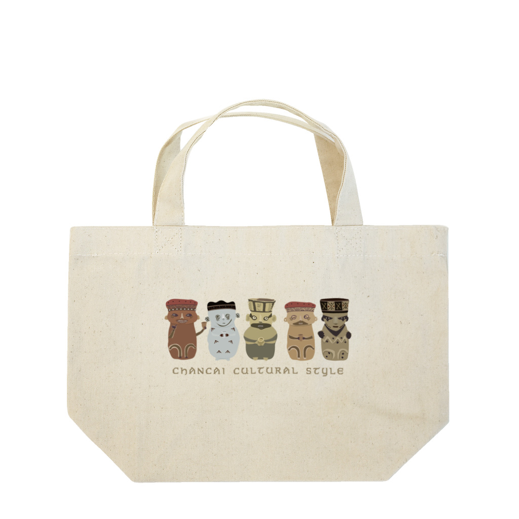 nachau7のチャンカイ文化風人形-7 Lunch Tote Bag