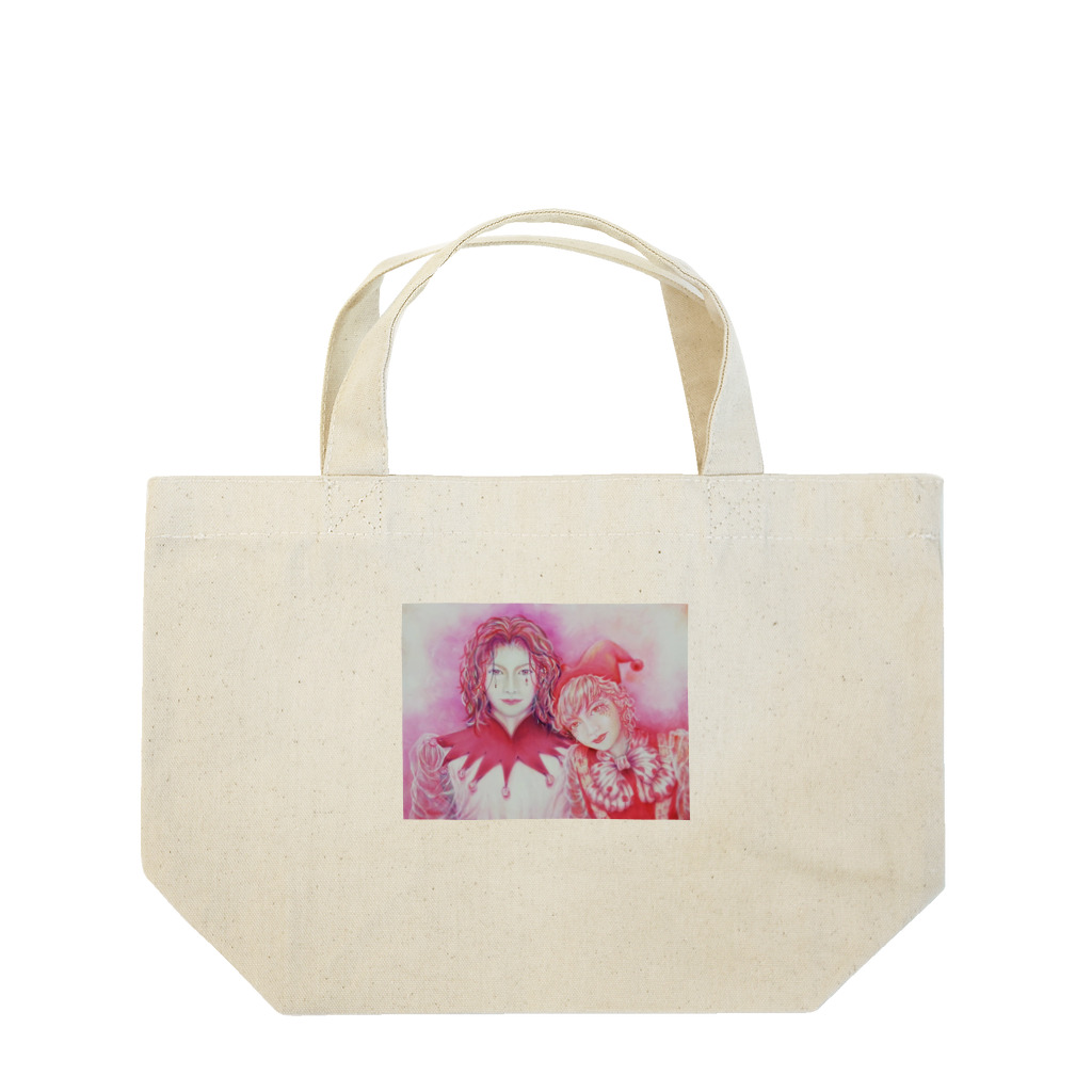 Happy Circusのハッピークラウン5 Lunch Tote Bag