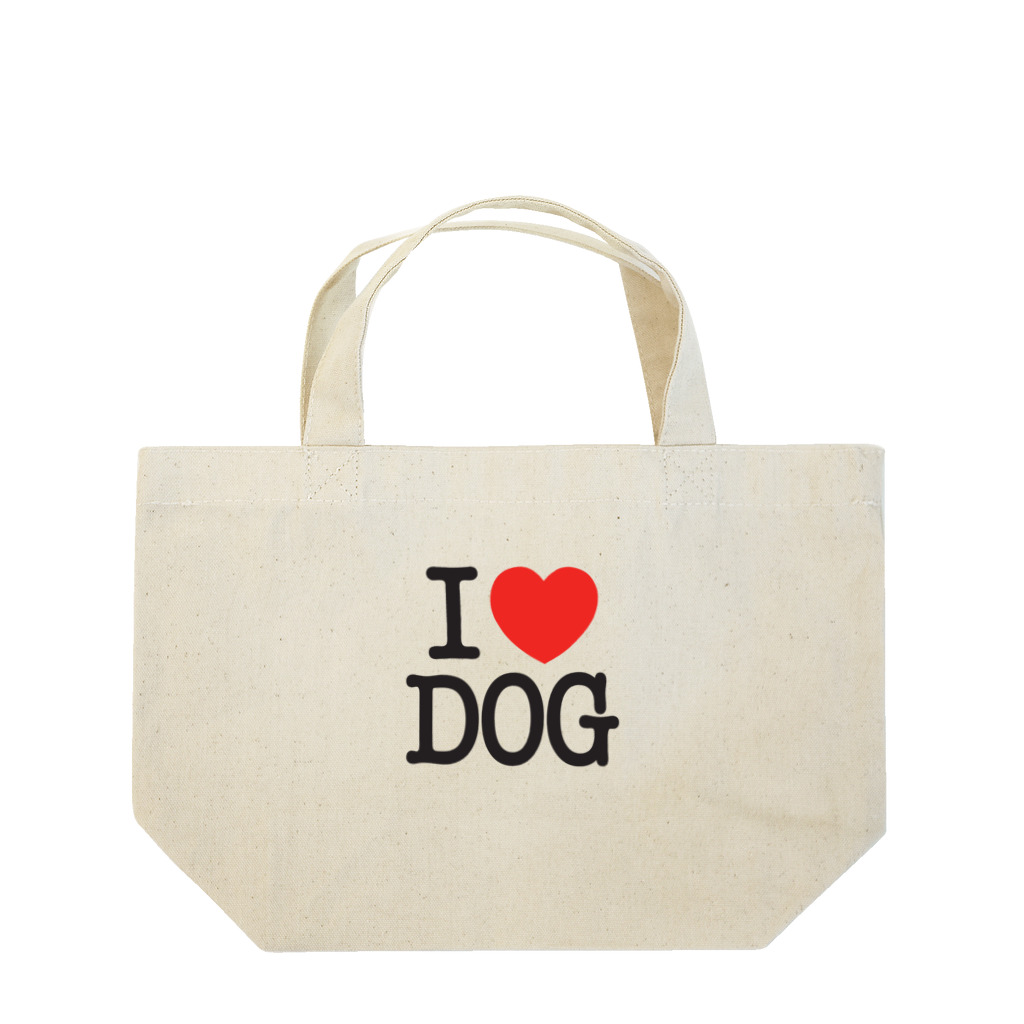 I LOVE SHOPのI LOVE DOG-アイラブドッグ- ランチトートバッグ